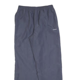 REEBOK Womens Joggers Navy Blue Slim Straight UK 14 W28 L30 Casual Tracksuit