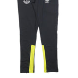 UMBRO Womens Joggers Black & Yellow Regular Tapered M W26 L30 Football Training