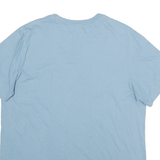 NIKE Mens Blue Graphic T-Shirt L Short Sleeve Crew Neck Casual Cotton Blend
