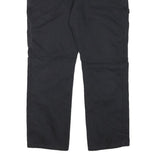 DICKIES Mens Cotton Blend Black Regular Straight Trousers W38 L29 Workwear