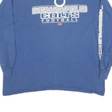 NFL Mens Blue Indianapolis Colts Football Long Sleeve Crew Neck T-Shirt XL