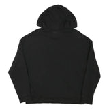 PUMA Mens Black Hooded Pullover Hoodie M Cotton Blend Casual Sweatshirt