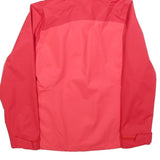 JACK WOLFSKIN Womens Red & Rose Outdoor Jacket UK 6 Polyester Zip Hooded