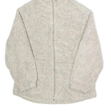 WOOLRICH Womens Beige Hooded Jacket S Polyester Blend Zip Casual Outerwear