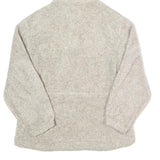 WOOLRICH Womens Beige Hooded Jacket S Polyester Blend Zip Casual Outerwear