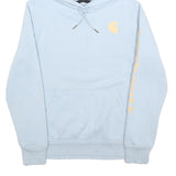 CARHARTT Womens Blue Hoodie S Cotton Blend Casual Pullover Sweatshirt