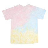 DISNEY Mens Pastel Blue & Pink Tie Dye Mickey Mouse T-Shirt M Short Sleeve Crew