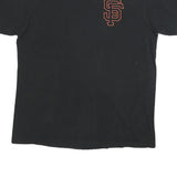 VANS Mens Black L Graphic T-Shirt Short Sleeve Crew Neck Cotton Casual