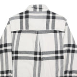 CARHARTT Womens White & Black Plaid Shirt XS Long Sleeve Cotton Casual