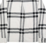 CARHARTT Womens White & Black Plaid Shirt XS Long Sleeve Cotton Casual