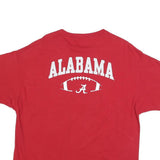 Mens Red Alabama Football Classic T-Shirt L Short Sleeve Crew Neck Graphic Print