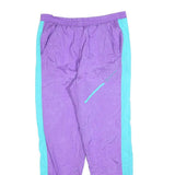 MERCEDES-BENZ Mens Joggers Purple & Aqua Blue Slim Tapered S W32 L30 Polyester