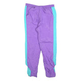 MERCEDES-BENZ Mens Joggers Purple & Aqua Blue Slim Tapered S W32 L30 Polyester