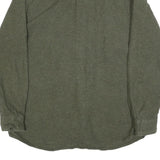 DAKOTA GRIZZLY Mens Green Cotton Shirt M Button Pocket Casual