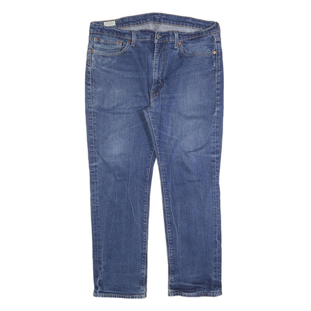 LEVI'S 514 BIG E Mens Jeans Blue Classic Straight Denim Medium W38 L30 Zip