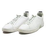 REPLAY Womens White Leather Low Top Trainers UK 7 Casual Stylish Footwear