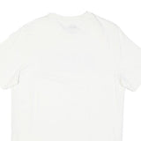 PUMA Mens White Red Graphic Modern T-Shirt L Short Sleeve Crew Neck