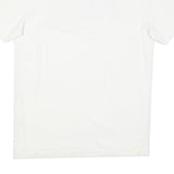 PUMA Mens White Red Graphic Modern T-Shirt L Short Sleeve Crew Neck