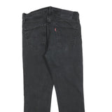 LEVI'S 511 BIG E Mens Jeans Black Slim Skinny Denim W30 L27 Classic Cotton Zip