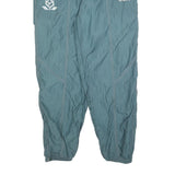 ATLANTIS Mens Joggers Blue XL W34 L30 Relaxed Tapered Polyester Casual Wear