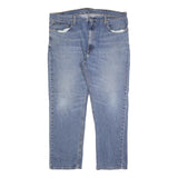 LEVI'S 559 Straight Mens Jeans Blue Cotton Blend Regular Fit W40 L30 Classic Zip