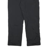 JACK WOLFSKIN Womens Polyester Blend Black Regular Fit Lined Trousers W31 L26