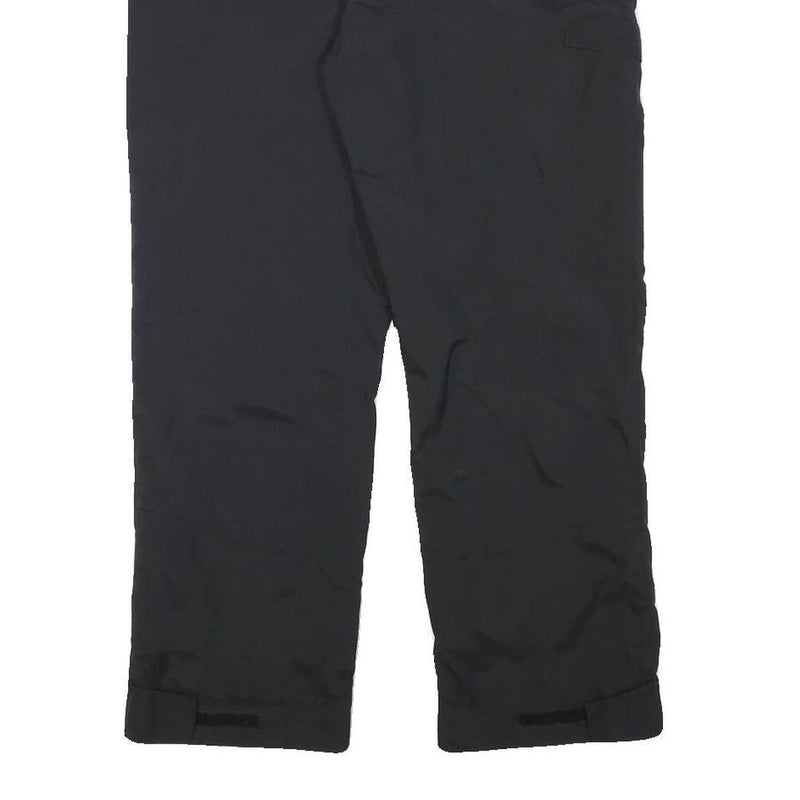 JACK WOLFSKIN Womens Polyester Blend Black Regular Fit Lined Trousers W31 L26