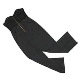 TED BAKER Womens Black Playsuit S Polyester Blend Strapless Smocked