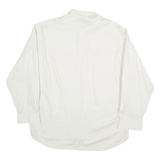 COUNTRY MCPERCY Mens White Cotton Blend Shirt 2XL Long Sleeve Button Down