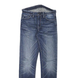 LEVI'S Mens Regular Fit Blue Denim Jeans W30 L30 Classic Zip Closure Cotton