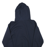CHAMPION Mens Navy Blue Indiana Elite Volleyball Hoodie M Cotton Blend Pullover