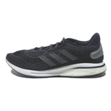 ADIDAS Mens Lace-Up Trainers Black Synthetic UK 8.5 Comfortable Running Shoes