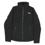 THE NORTH FACE Womens Black Softshell Jacket S Polyester Blend Zip Outdoor