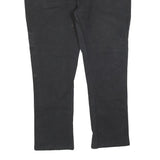 DICKIES Mens Regular Black Cotton Blend Denim Jeans W40 L30 Workwear Zip Closure
