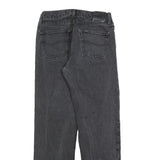 LEE Mens Jeans Black Regular Straight Denim Medium W31 L32 Classic Zip Cotton