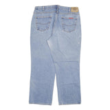 DICKIES Mens Jeans Blue Regular Straight Denim Light W34 L27 Classic Workwear