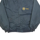 MATCO TOOLS Mens Navy Blue Jacket XL Polyester Button Plain Logo Workwear
