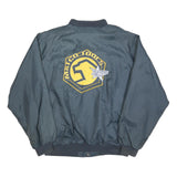 MATCO TOOLS Mens Navy Blue Jacket XL Polyester Button Plain Logo Workwear