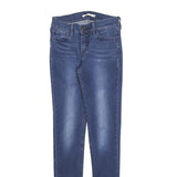 LEVI'S 710 Womens Jeans Blue Slim Skinny Denim Medium W27 L32 Stretch Cotton