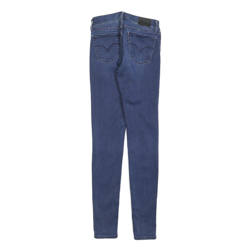 LEVI'S 710 Womens Jeans Blue Slim Skinny Denim Medium W27 L32 Stretch Cotton
