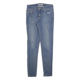 LEVI'S 535 Womens Slim Blue Denim Light W29 L30 Slim Fit Zip Jeans