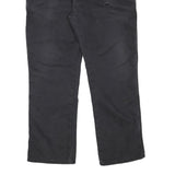 DICKIES Mens Cotton Blend Black Regular Straight Trousers W36 L29 Workwear