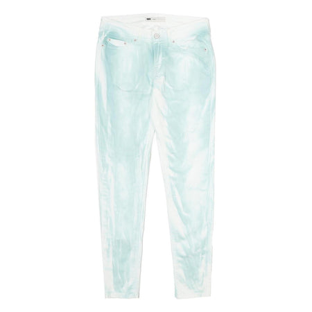 LEVI'S Legging Womens Jeans Blue & White Slim Skinny Denim W28 L30 Contemporary