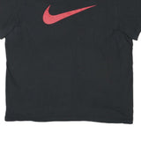 NIKE Mens Black & Red The Nike Tee T-Shirt XL Short Sleeve Crew Neck Sportswear