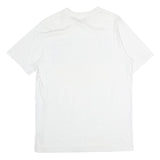 CALVIN KLEIN Mens White S Graphic T-Shirt Short Sleeve Crew Neck Logo Print