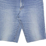 LEE Mens Denim Blue Casual Shorts L W34 Classic Cotton Blend Comfortable Fit