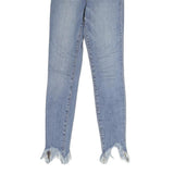 FRAME Womens Jeans Blue Slim Skinny Denim Medium W25 L25 Frayed Hem