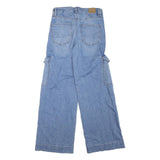 AMERICAN EAGLE Womens Jeans Blue Regular Straight Denim Light W30 L31 Cargo