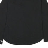CARHARTT Womens Black Long Sleeve Crew Neck Relaxed Fit M Cotton Blend T-Shirt