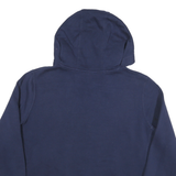 NIKE Womens Navy Blue Bushnell Track & Field Hoodie M Cotton Blend Casual